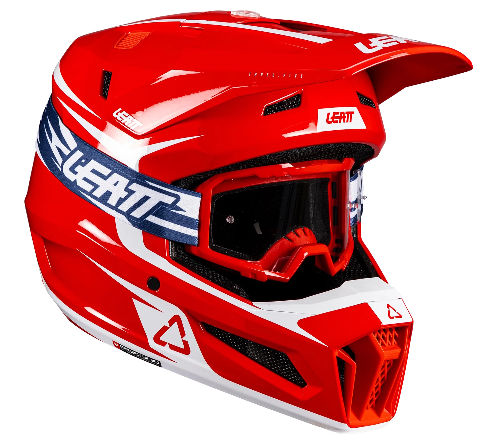 Шлем кроссовый Leatt Moto 3.5 Helmet Kit Red V26